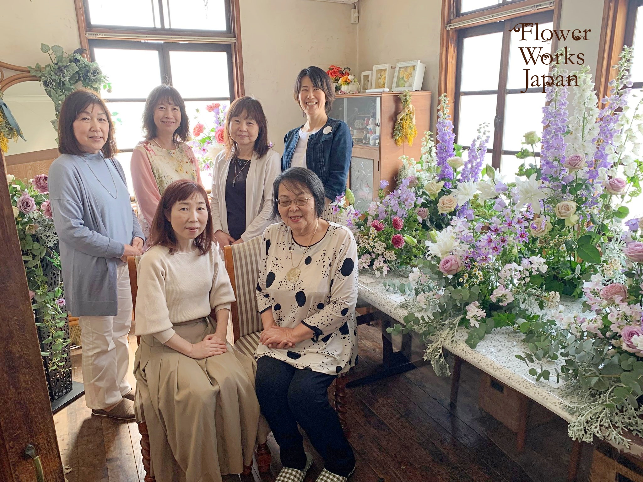 定年後の仕事にフラワーアレンジメント教室開校！資格を取って、生きがいに