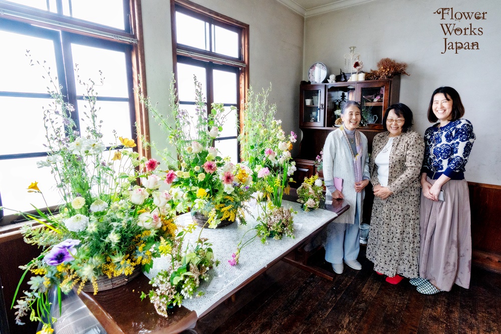 姫路市　アトリエ花の夢　古民家で開催された作品展