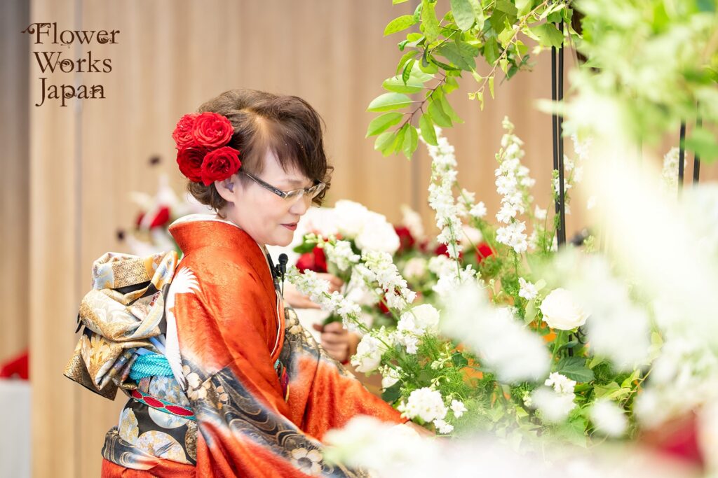 フラワーワークスジャパン12周年&谷川文江還暦パーティー