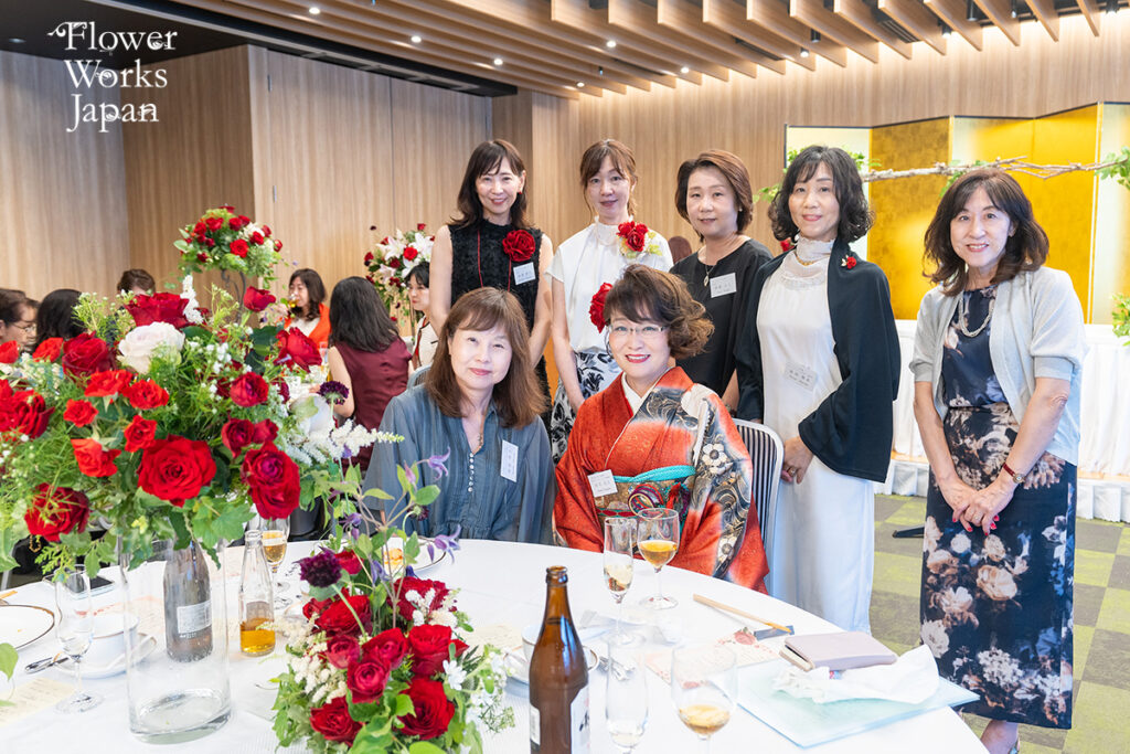 フラワーワークスジャパン12周年記念パーティー