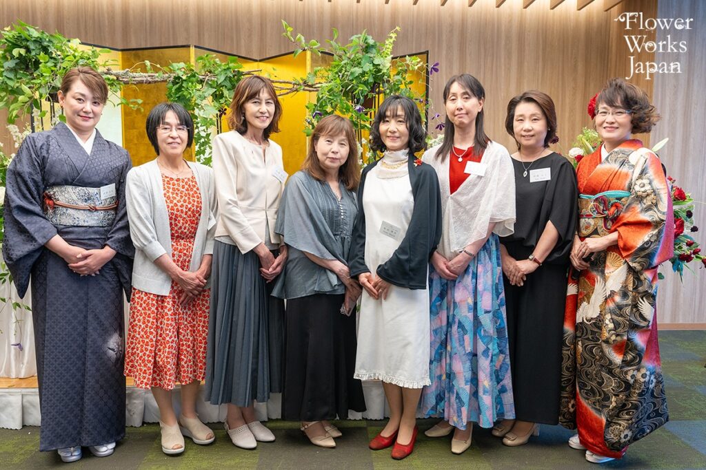 一般社団法人フラワーワークスジャパン資格取得認定者