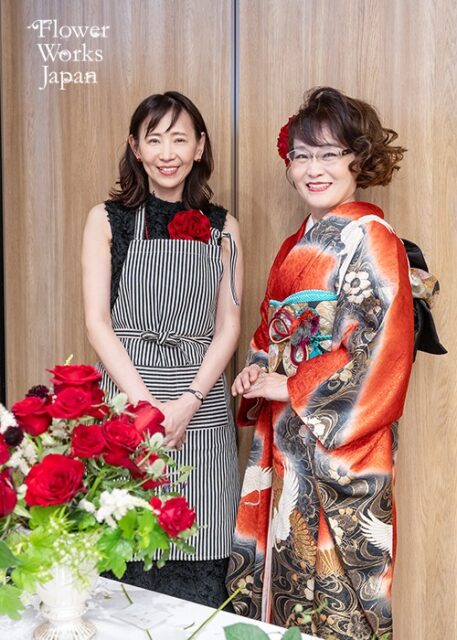 フラワーワークスジャパン12周年&谷川文江還暦パーティー