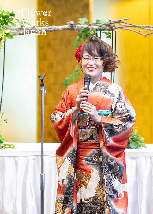 フラワーワークスジャパン12周年&谷川文江還暦パーティー