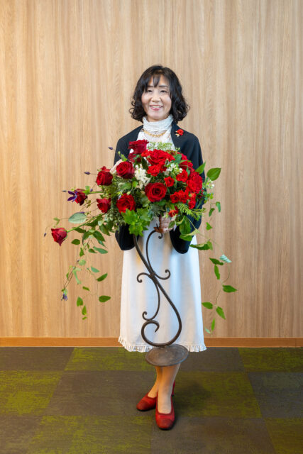 フラワーワークスジャパン12周年&谷川文江還暦パーティー