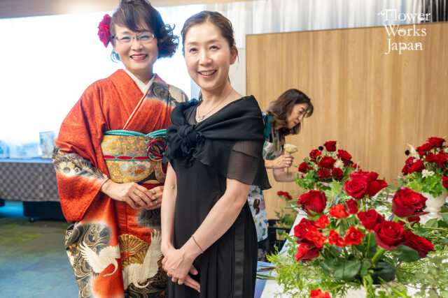 フラワーワークスジャパン12周年&谷川文江還暦パーティー