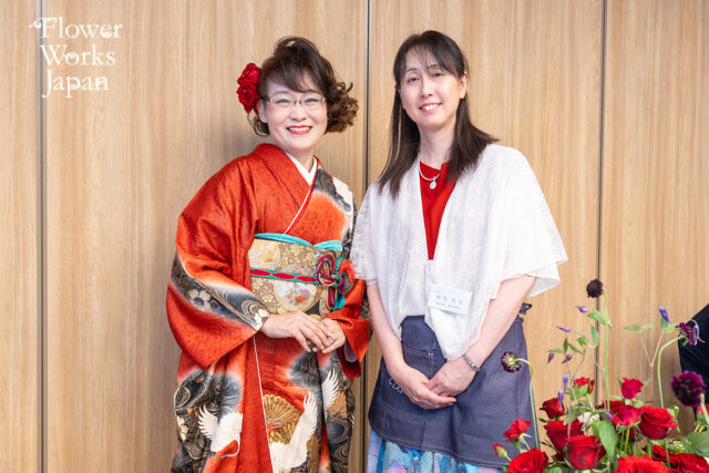 フラワーワークスジャパン12周年&谷川文江還暦パーティー