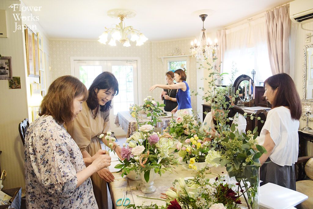 フラワーアレンジメント教室を開校するためのセミナー