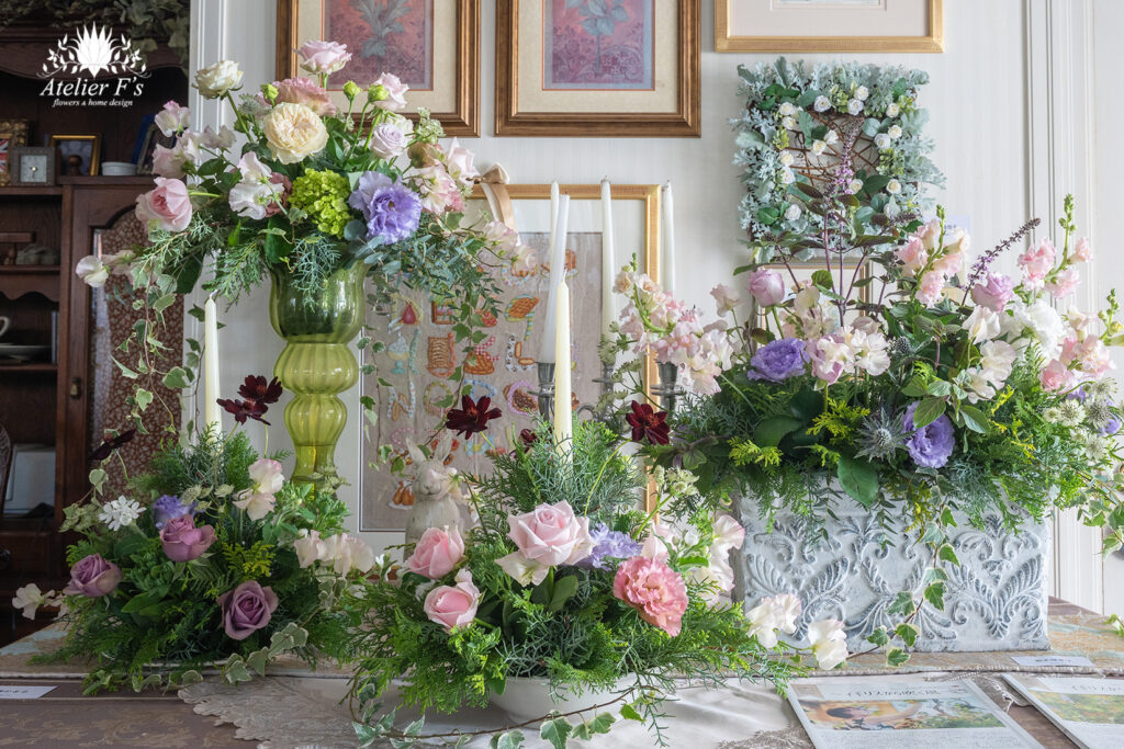 2025年アトリエフィーズフラワーアレンジメント作品展