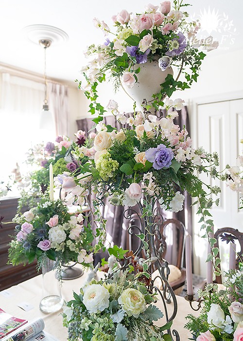 フラワーアレンジメント作品展